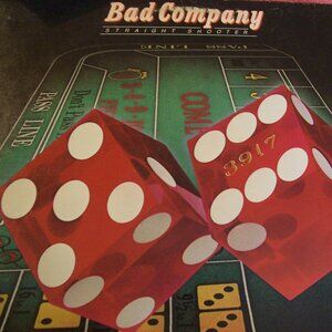 Bad Company Vinyl LP Album -Straight Shooter- 1975- SS 8502